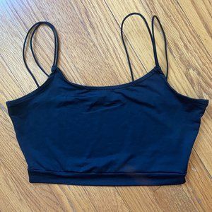 black crop top (S)